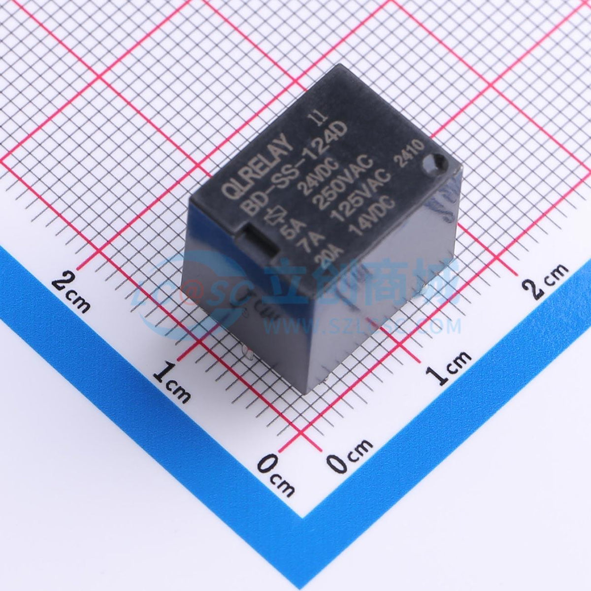 Rơ-le ô tô BD-SS-124D QLRELAY 24V THT,15.6x12.2mm - Techcore Việt Nam
