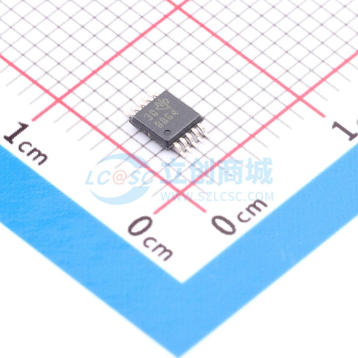 IC ADC ADS8864IDGSR VSSOP-10-0.5mm - Techcore Việt Nam