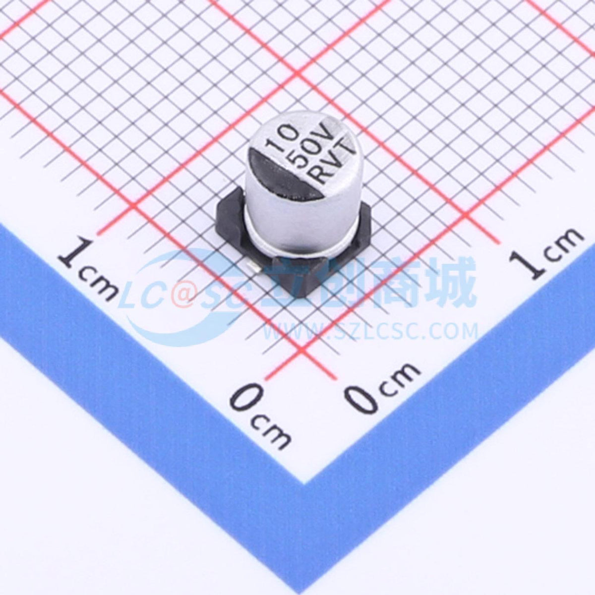 Linh kiện điện tử RVT10UF50V67RV0027 KNSCHA SMD,D5xL5.4mm - Techcore Việt Nam