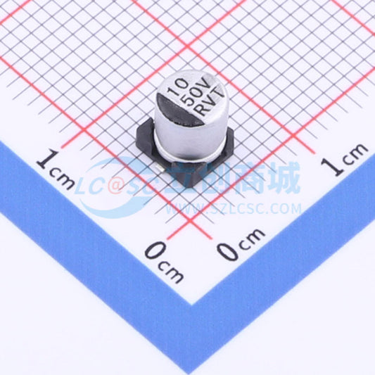 Linh kiện điện tử RVT10UF50V67RV0027 KNSCHA SMD,D5xL5.4mm - Techcore Việt Nam