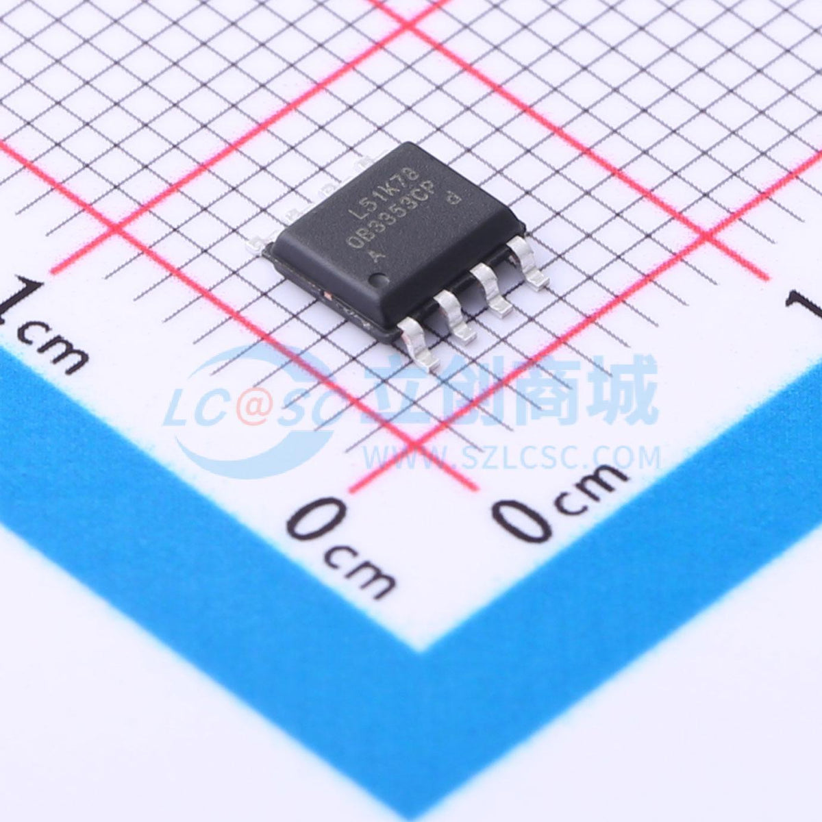 IC điều khiển LED OB3353ACPA OB SOP-8 1V - Techcore Việt Nam