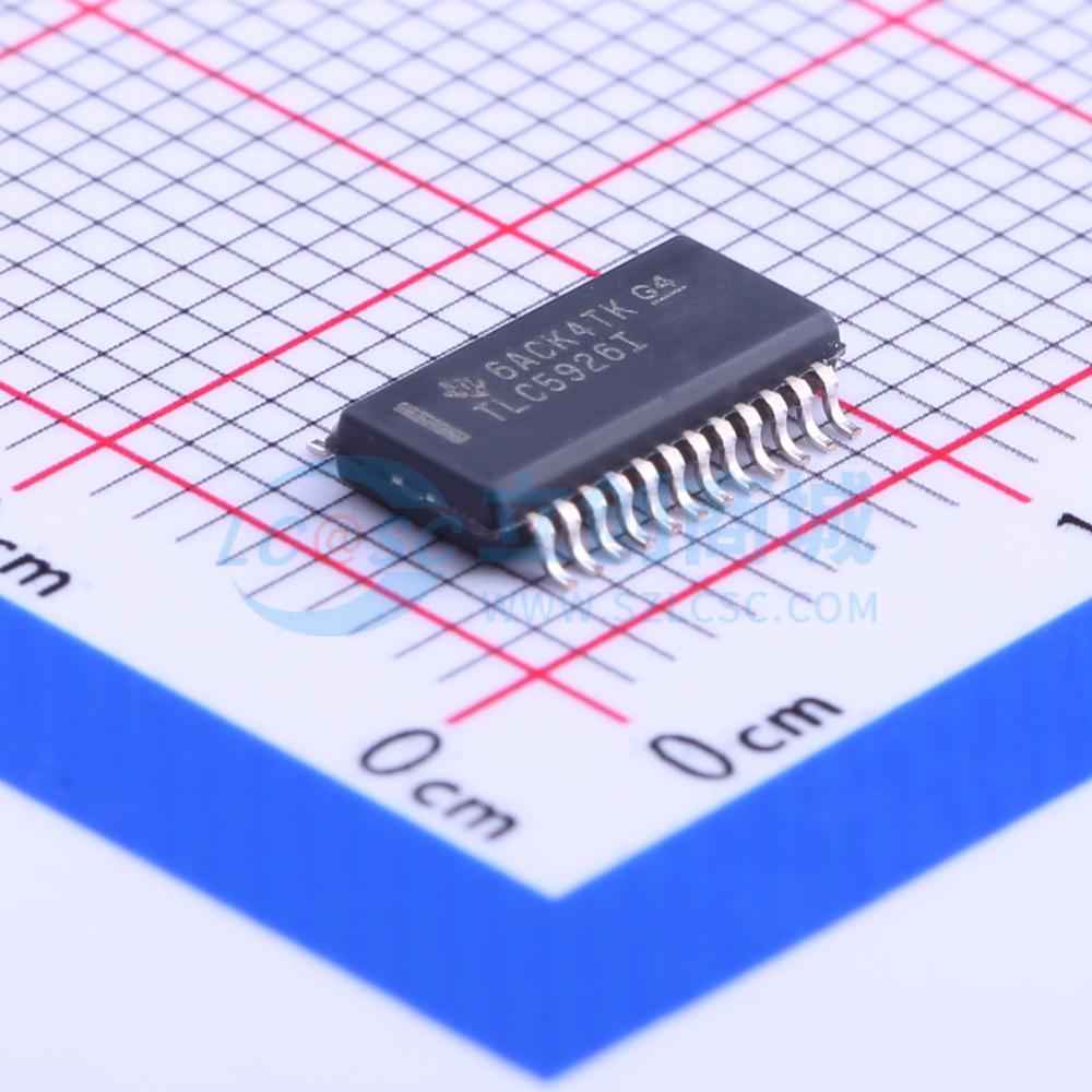 IC điều khiển LED TLC5926IDBQR TI SSOP-24-150mil 1V - Techcore Việt Nam