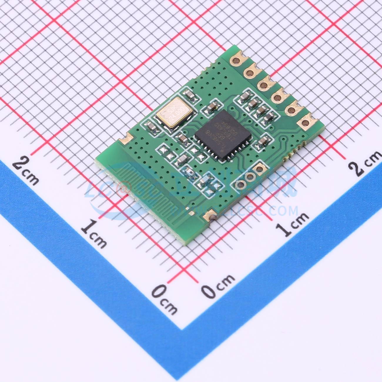 Module RF GC2400-TC017 Silicontra SMD 19x13mm 2.4GHz - Techcore Việt Nam