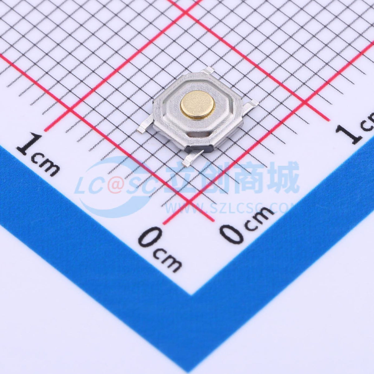 Linh kiện điện tử TS5215A 250gf 025 SMD-4P,5.2x5.2mm - Techcore Việt Nam