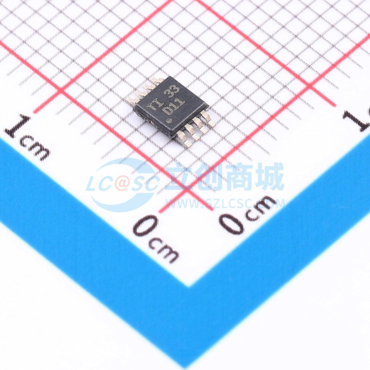 IC DAC DAC8811ICDGKR VSSOP-8 - Techcore Việt Nam