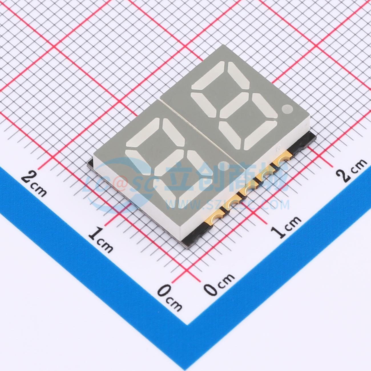 LED 7 đoạn GS3922CW-G Guangcai Display SMD,19.7x15mm Cathode chung - Techcore Việt Nam