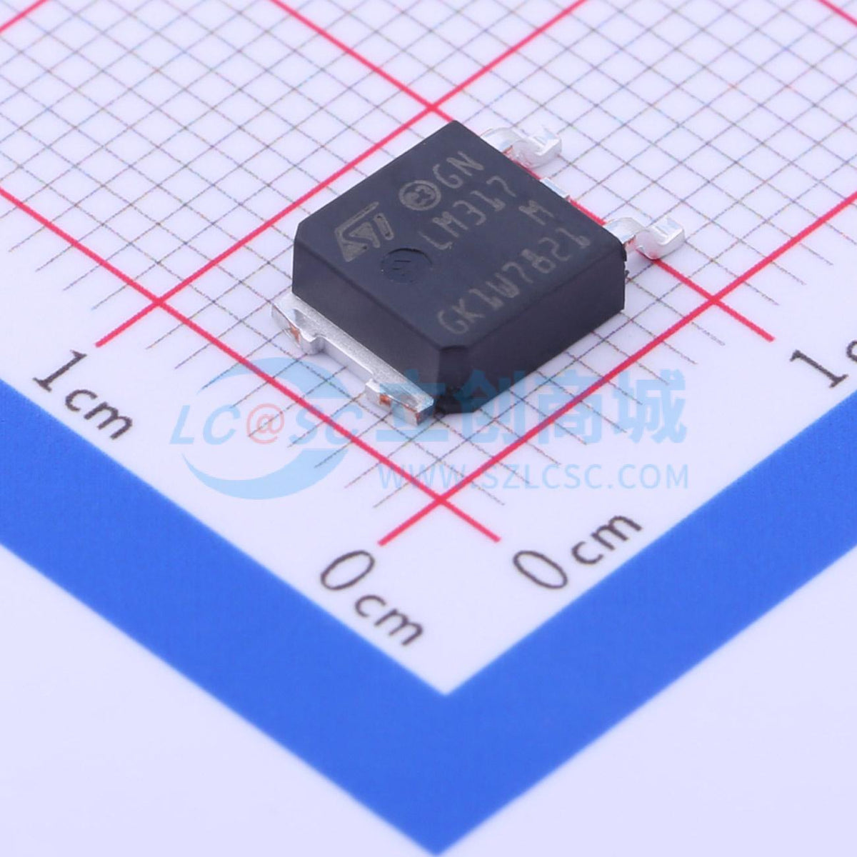 IC ổn áp tuyến tính LDO LM317MDT-TR STMicroelectronics TO-252-2(DPAK) - Techcore Việt Nam
