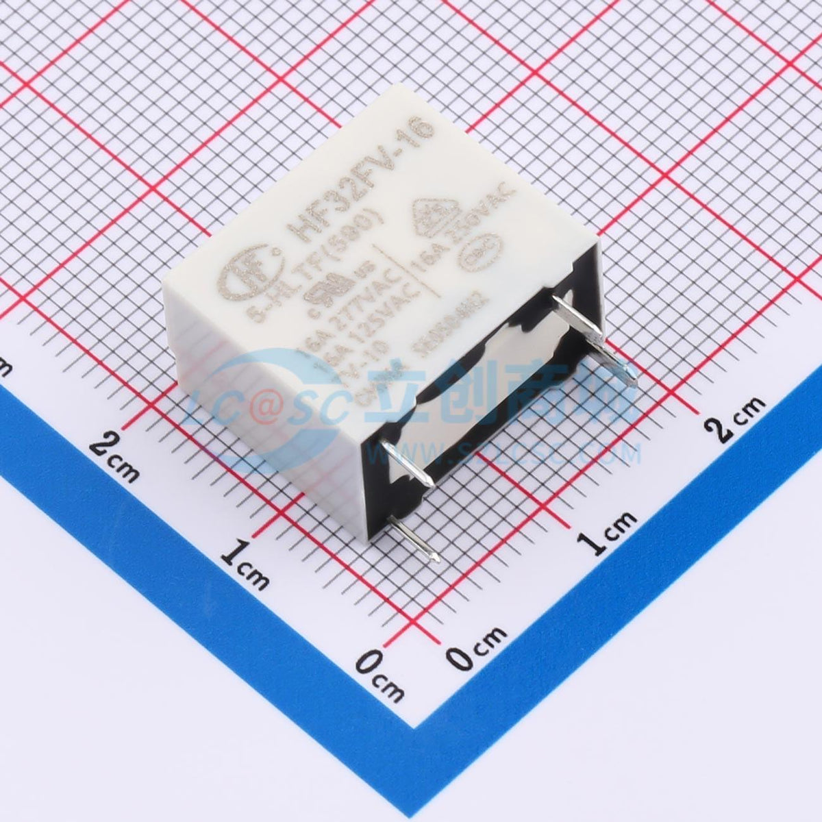 Rơ-le điện tử HF32FV-16/5-HLTF(590) HF 5V THT-4P,18.4x10.2mm - Techcore Việt Nam