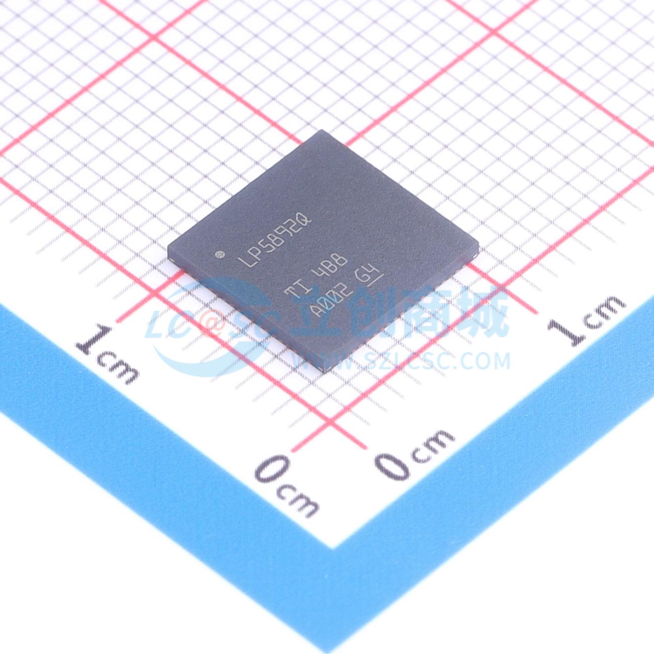 IC điều khiển LED LP5892QRRFRQ1 TI VQFN-76(9x9) 1V - Techcore Việt Nam