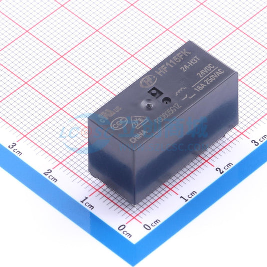 Rơ-le điện tử HF115FK/24-H3T HF 24V THT,12.7x29mm - Techcore Việt Nam