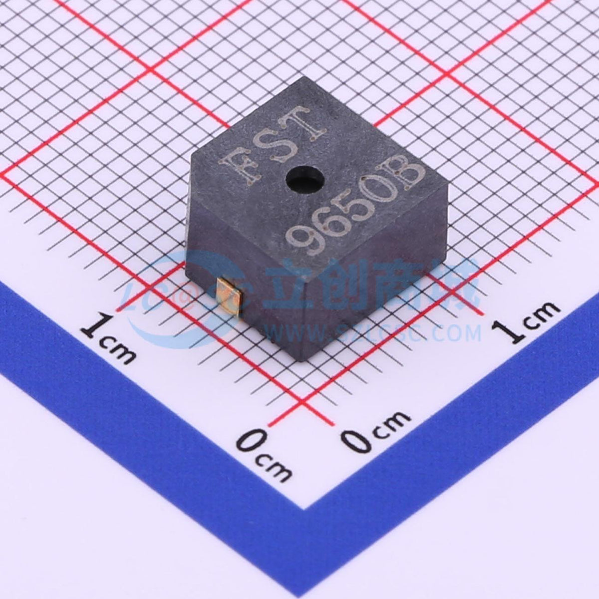 Còi buzzer FUET-9650B-12V FUET SMD,9.6x9.6mm - Techcore Việt Nam