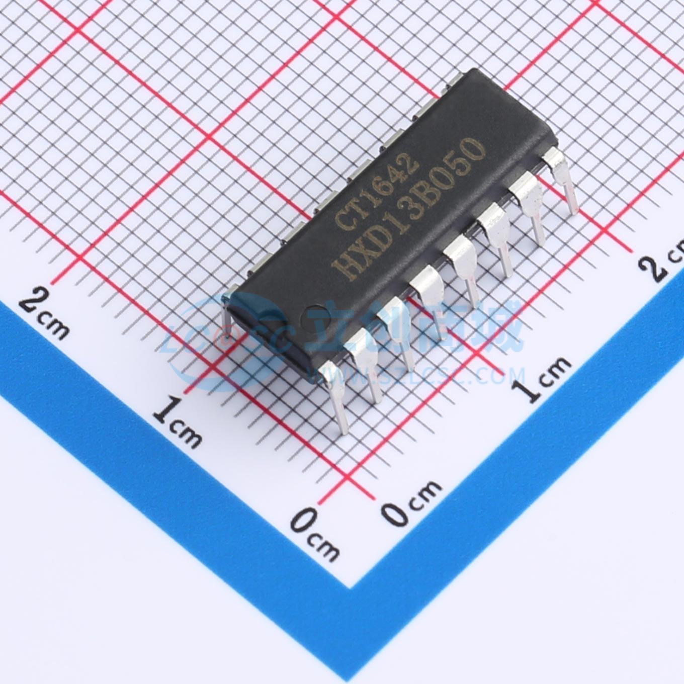 IC điều khiển LED CT1642-TD TDSEMIC DIP-16 1V - Techcore Việt Nam