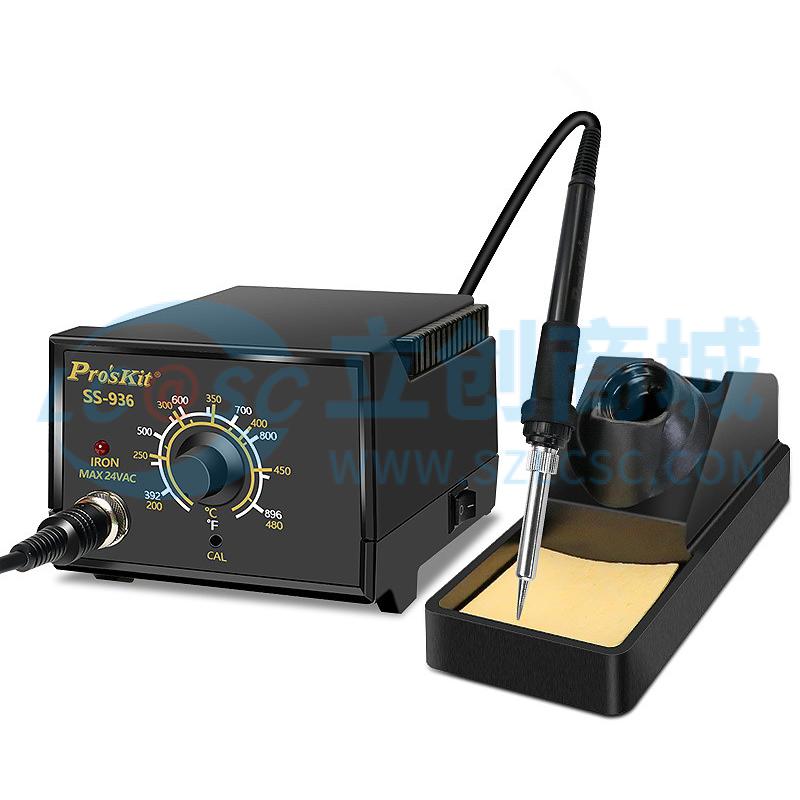 Trạm Hàn Và Mỏ Hàn Điện SS-936H Pro'sKit 60W Chuyên Dùng Sửa Chữa Điện Tử - Techcore Việt Nam