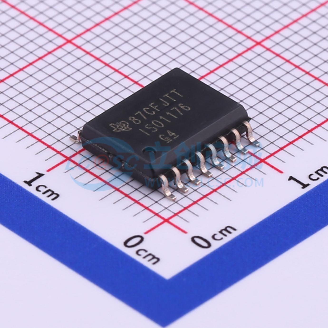 IC Thu Phát RS485/RS422 Cách Ly ISO1176DWR TI SOIC-16-300mil Bán song công - Techcore Việt Nam