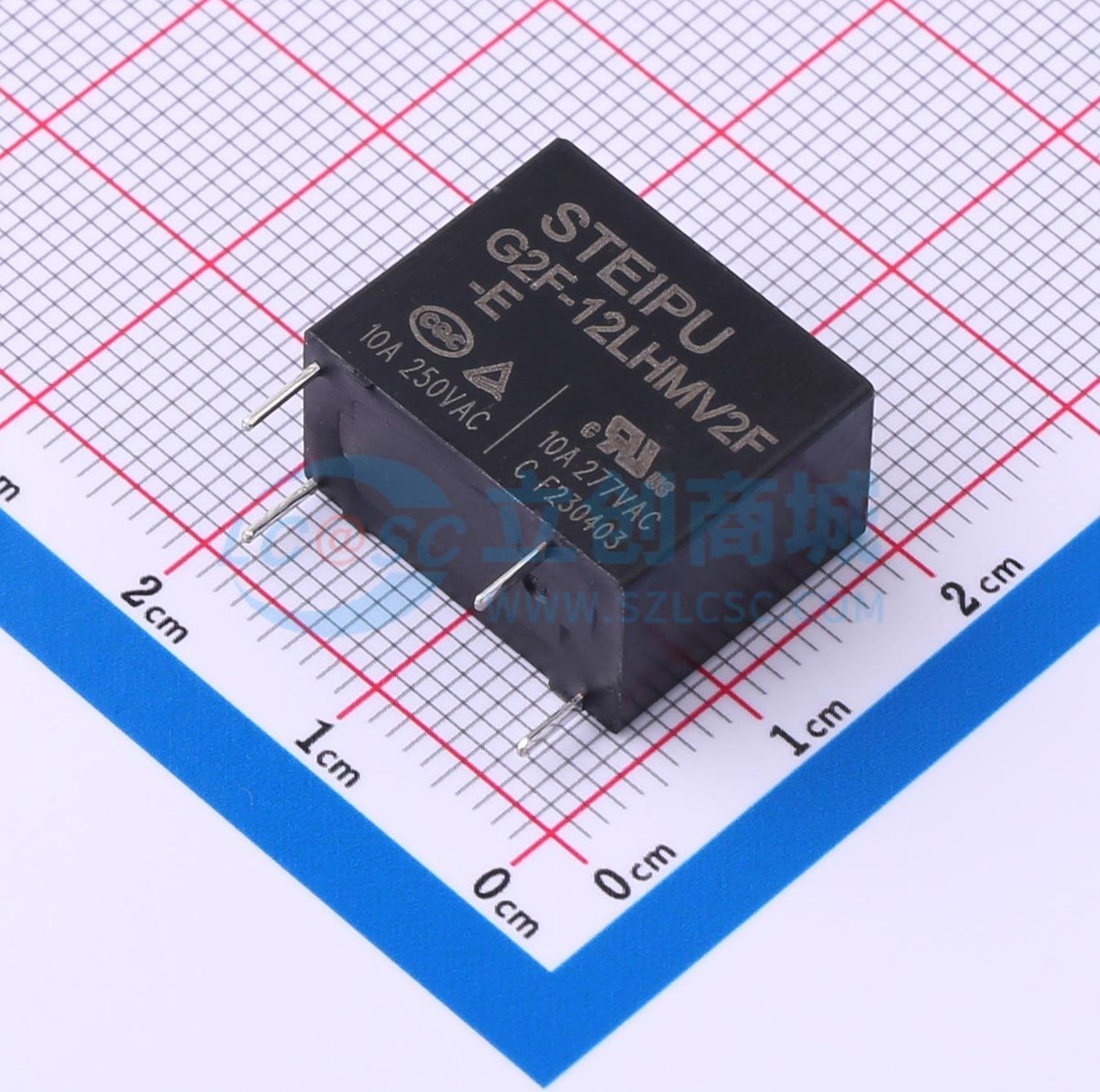 Rơ-le công suất G2F-12LHMV2F-E STEIPU 12V THT,18.2x10.2mm - Techcore Việt Nam