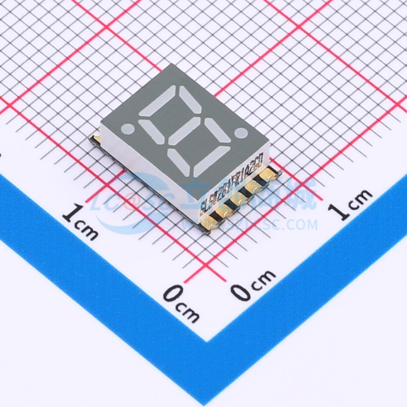 LED 7 đoạn SLS0281FR1A2GD SUNLIGHT SMD,12x7.5mm Anode chung - Techcore Việt Nam