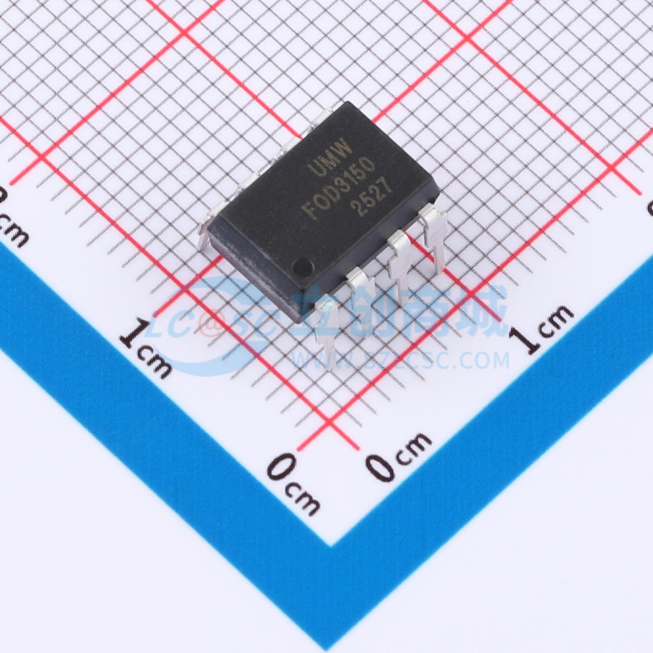 Optocoupler driver cổng FOD3150(UMW) DIP-8 - Techcore Việt Nam