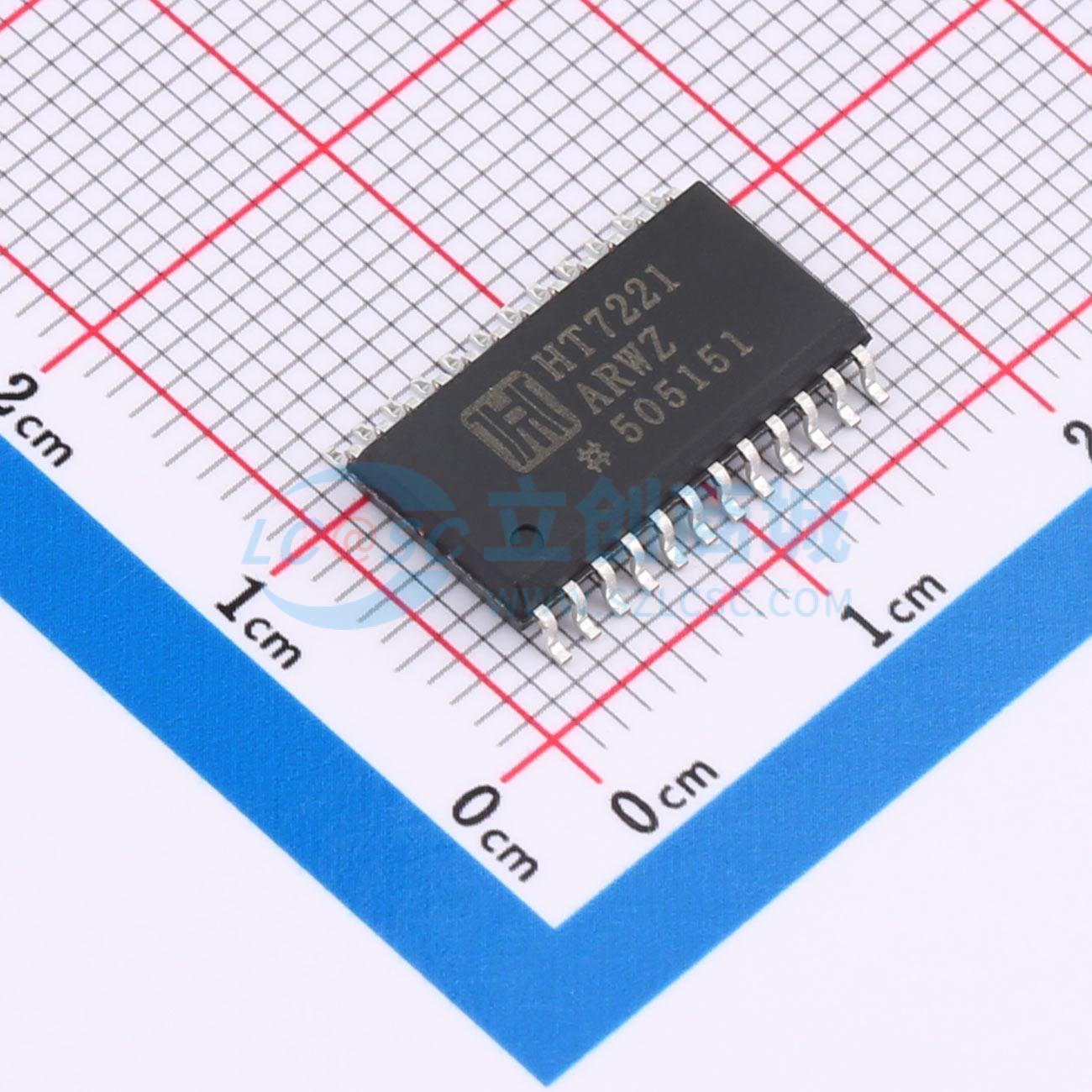 IC điều khiển LED 7 đoạn HT7221ARWZ HTCSEMI WSOP-24 1V - Techcore Việt Nam