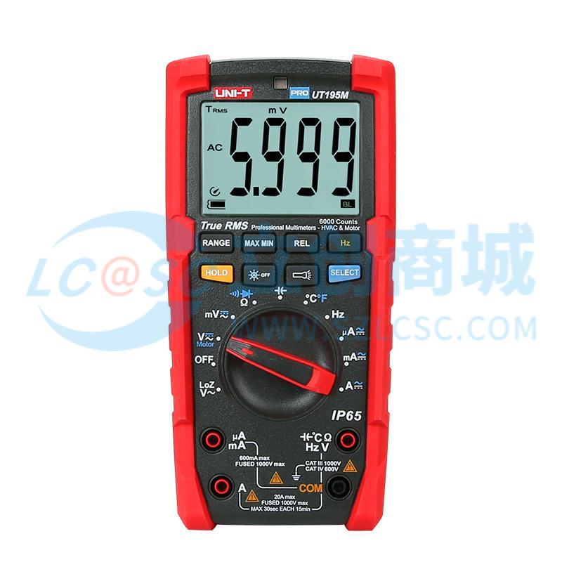 Đồng hồ vạn năng UT195M UNI-T Dạng cầm tay Dùng Cho Đo Kiểm Điện Tử - Techcore Việt Nam