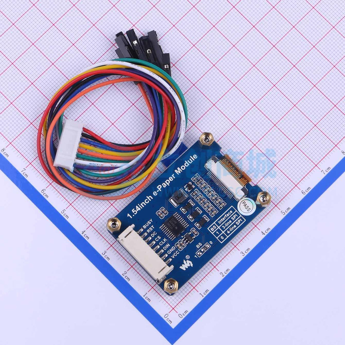Linh kiện bán dẫn 1.54inch e-Paper Module Waveshare - Techcore Việt Nam