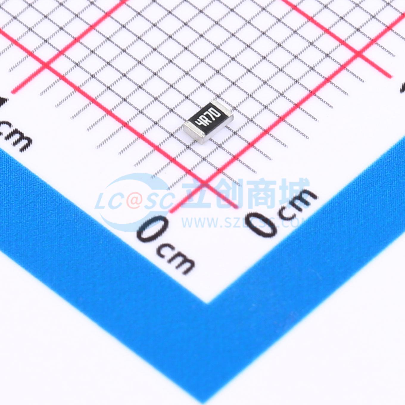 Điện Trở Dán SMD RC0805FR-074R7L YAGEO 0805 4.7Ω ±1% 125mW - Techcore Việt Nam