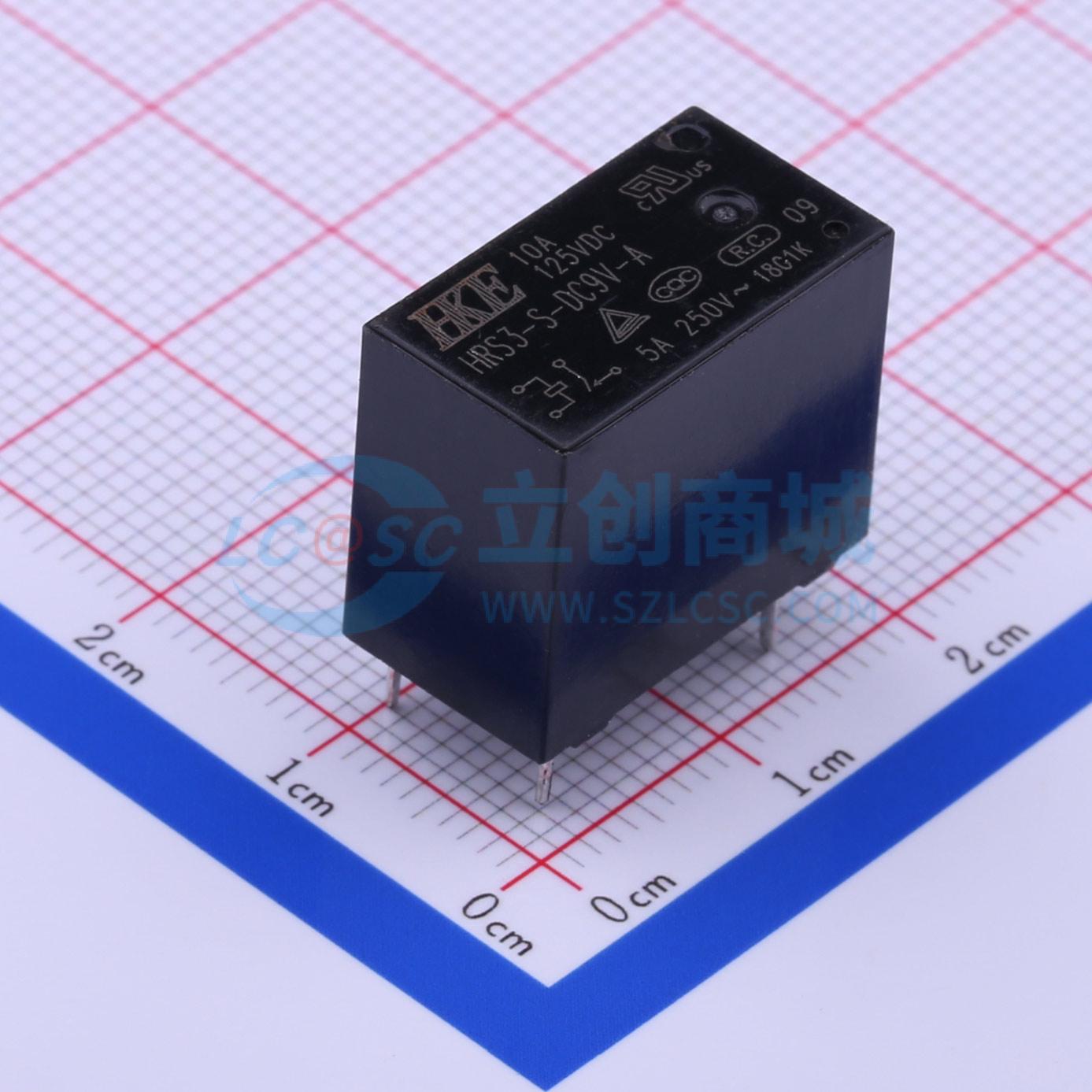 Rơ-le điện tử HRS3-S-DC9V-A HKE 9V THT,18.6x10.4mm - Techcore Việt Nam