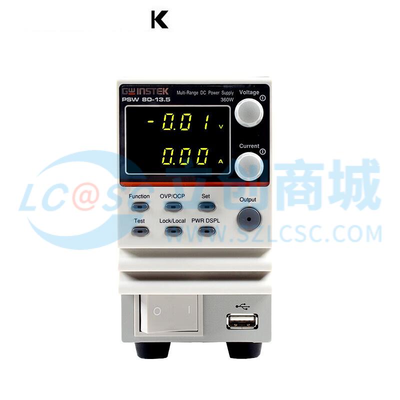 Nguồn DC PSW 80-13.5 GWINSTEK 80V 360W 0~80V Có thể lập trình - Techcore Việt Nam