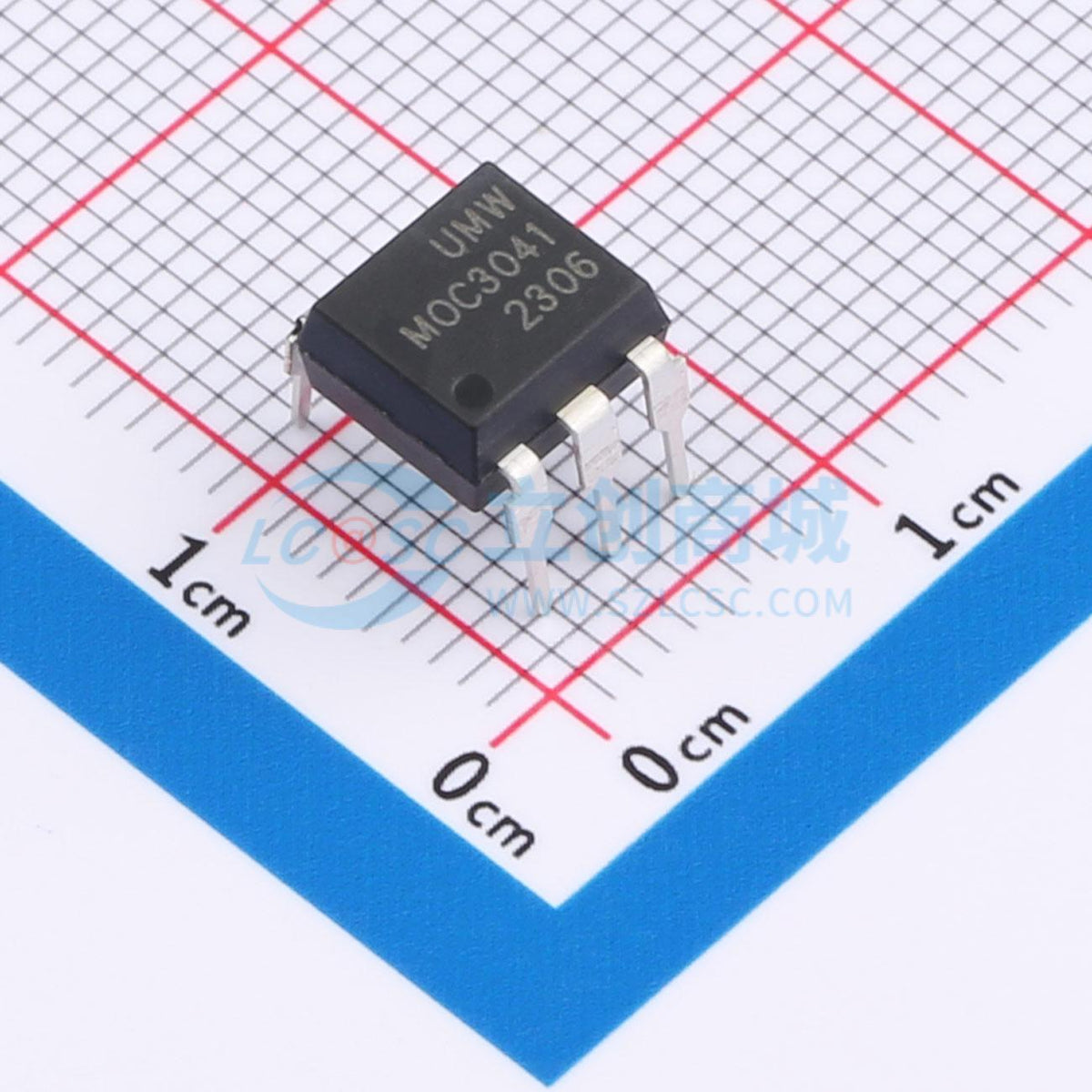 Optocoupler TRIAC MOC3041M(UMW) DIP-6 - Techcore Việt Nam