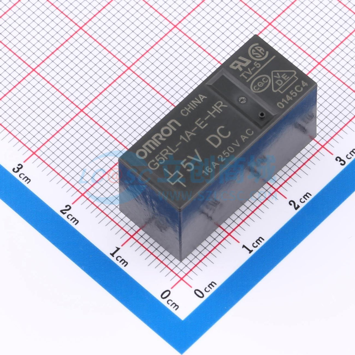 Rơ-le G5RL-1A-E-HR-DC5 OMRON 5V DIP,28.8x12.5mm - Techcore Việt Nam