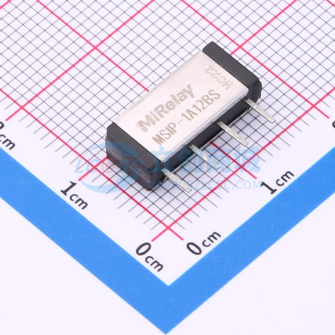 Rơ-le reed MSIP-1A12BS MiRelay SIP,15.3x3.8mm - Techcore Việt Nam