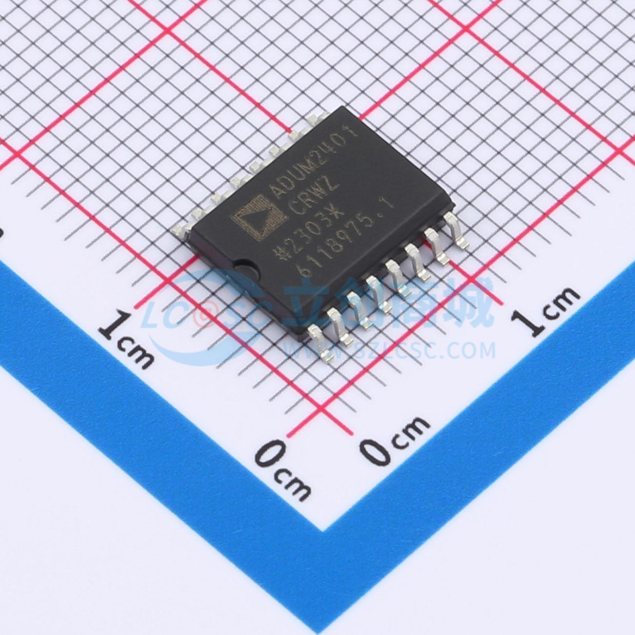 IC Cách Ly Số ADUM2401CRWZ ADI SOIC-16-300mil 1 90Mbps - Techcore Việt Nam