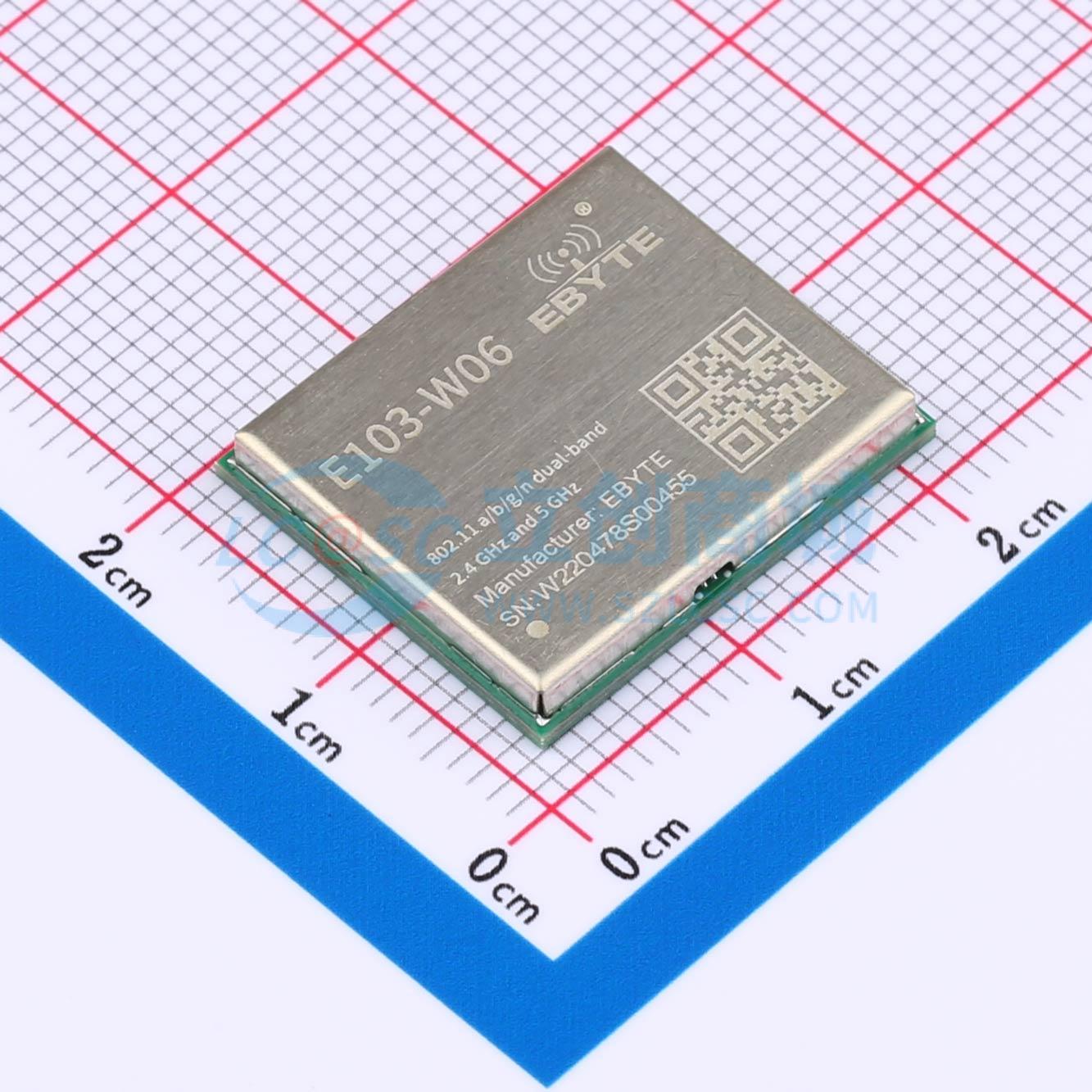 Module WiFi E103-W06 EBYTE SMD 20.5x17.5mm 2.4GHz, 5GHz - Techcore Việt Nam