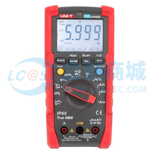 Đồng hồ vạn năng UT191E UNI-T True RMS Dùng Cho Đo Kiểm Điện Tử - Techcore Việt Nam