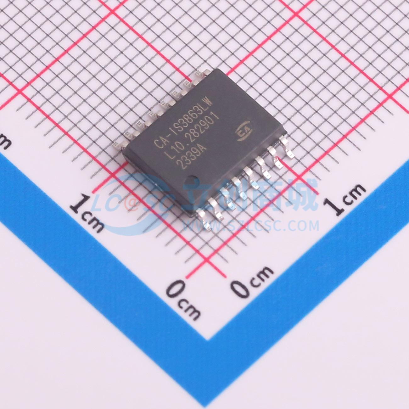 IC Cách Ly Số CA-IS3863LW Chipanalog SOIC-16-WB 150Mbps 3 Kênh - Techcore Việt Nam