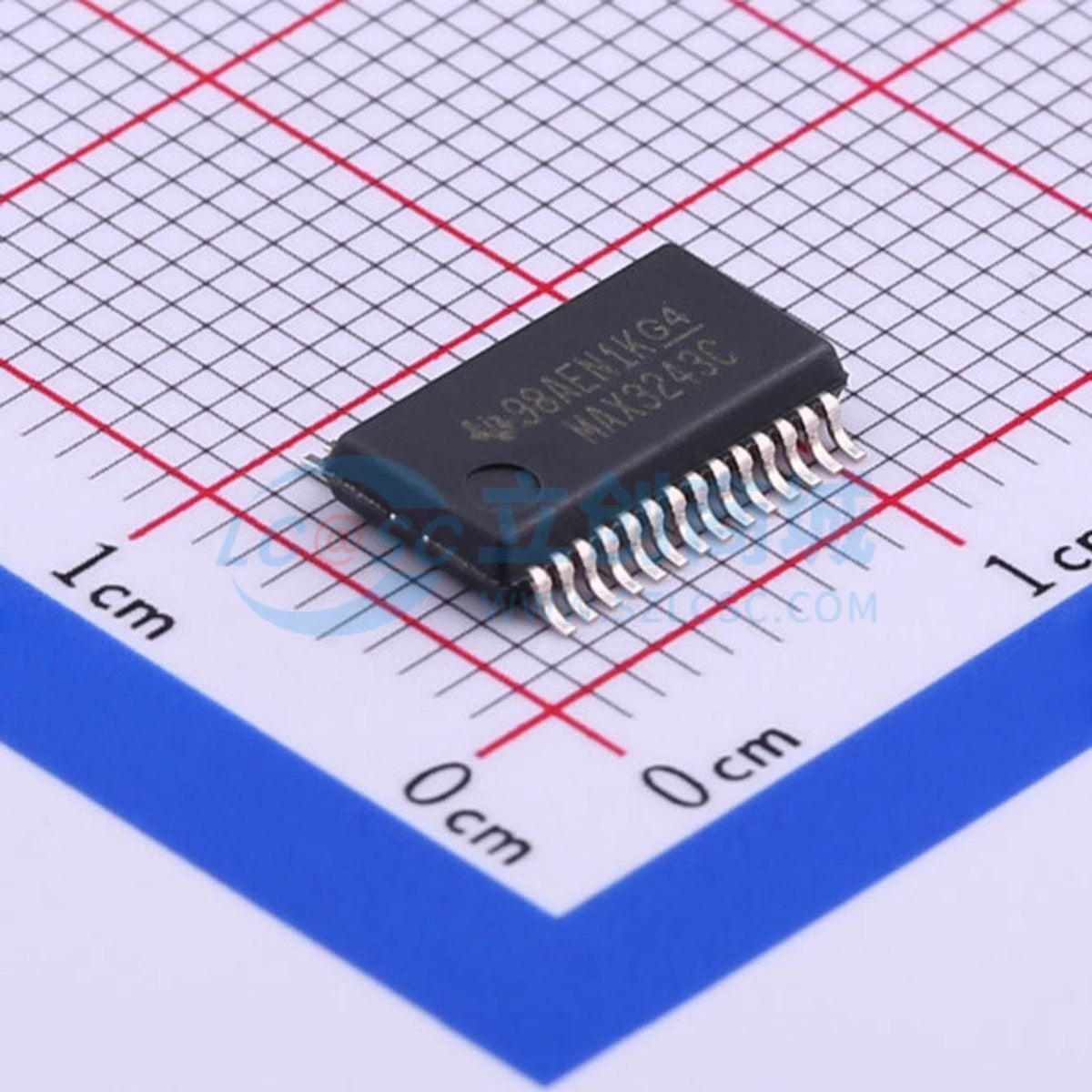 Linh kiện bảo vệ ESD MAX3243CDBR Texas Instruments SSOP-28 - Techcore Việt Nam