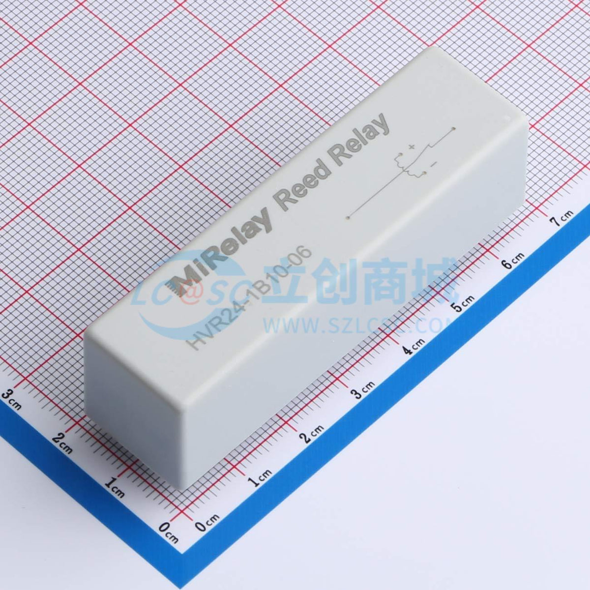 Rơ-le reed HVR24-1B10-06 MiRelay 24V THT,68x19mm - Techcore Việt Nam