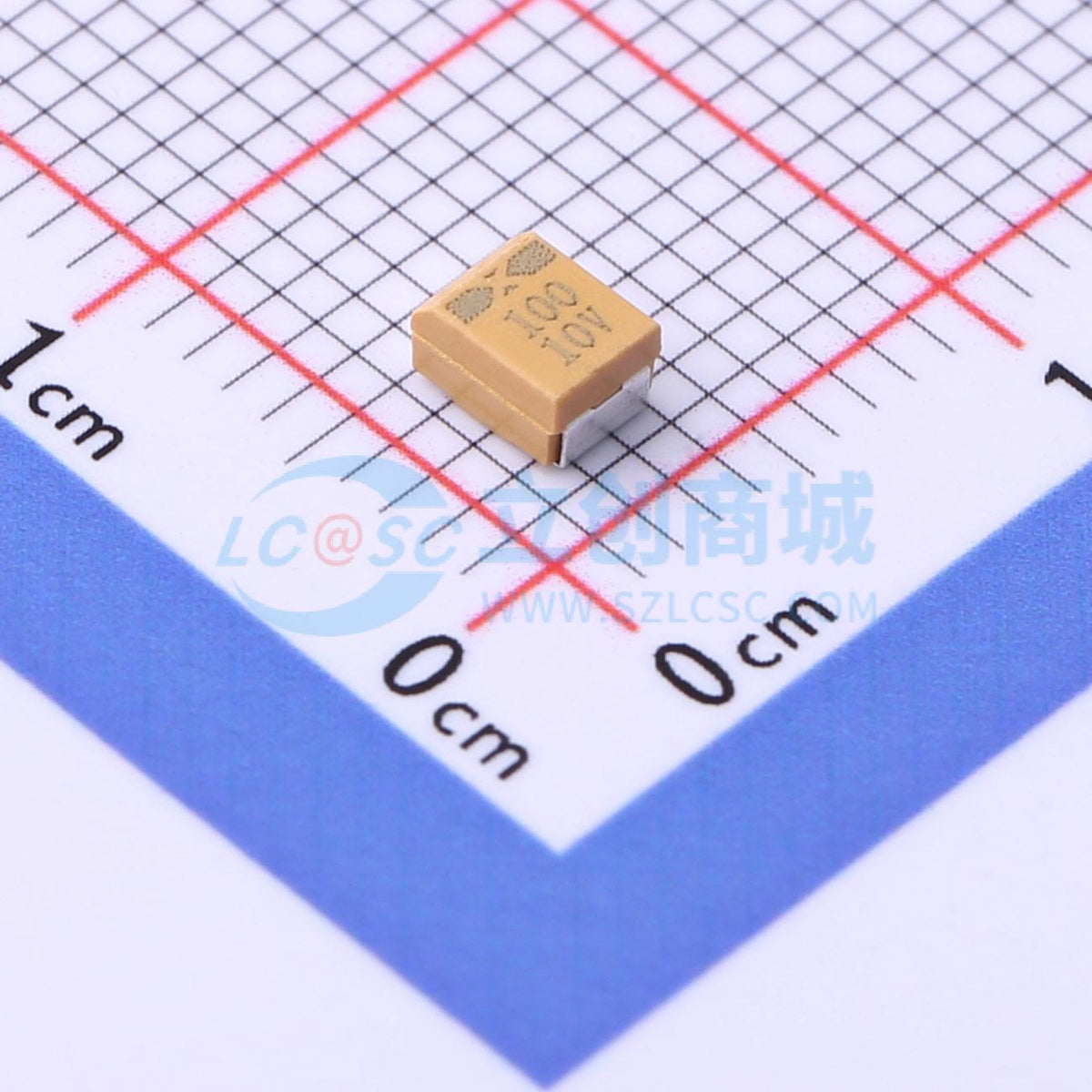 Linh kiện điện tử CA45-B-10V-100uF-K XY CASE-B-3528-19(mm) - Techcore Việt Nam
