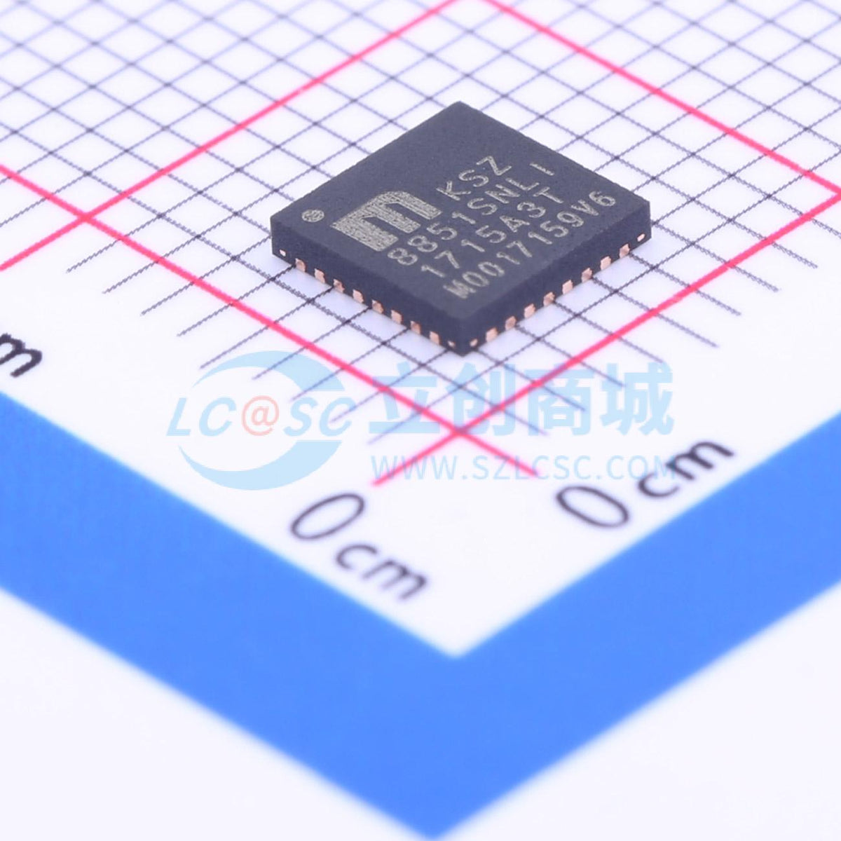 IC giao tiếp KSZ8851SNLI-TR MICROCHIP QFN-32(5x5) - Techcore Việt Nam