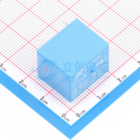 Rơ-le điện tử SRD-18VDC-SL-A SONGLE 18V THT,19.2x15.5mm - Techcore Việt Nam