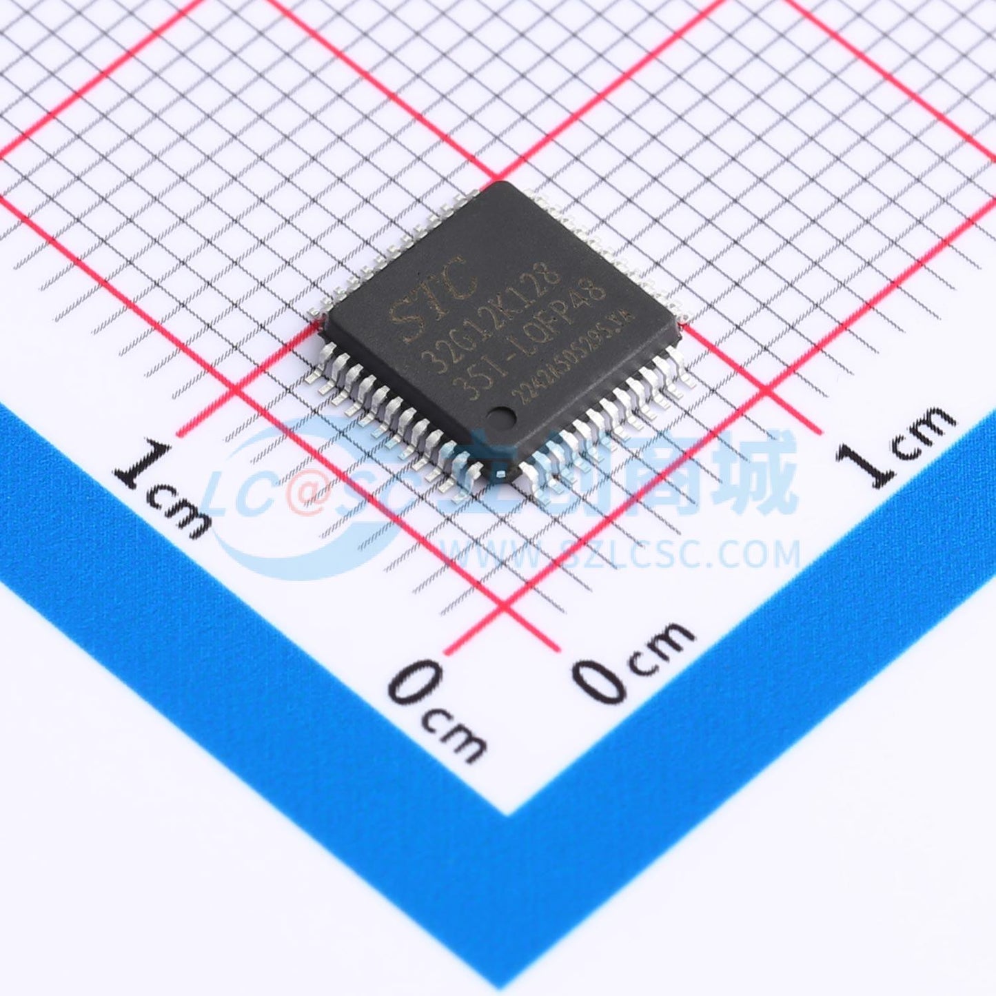 Vi điều khiển MCU STC32G12K128-35I-LQFP48 LQFP-48(7x7) - Techcore Việt Nam