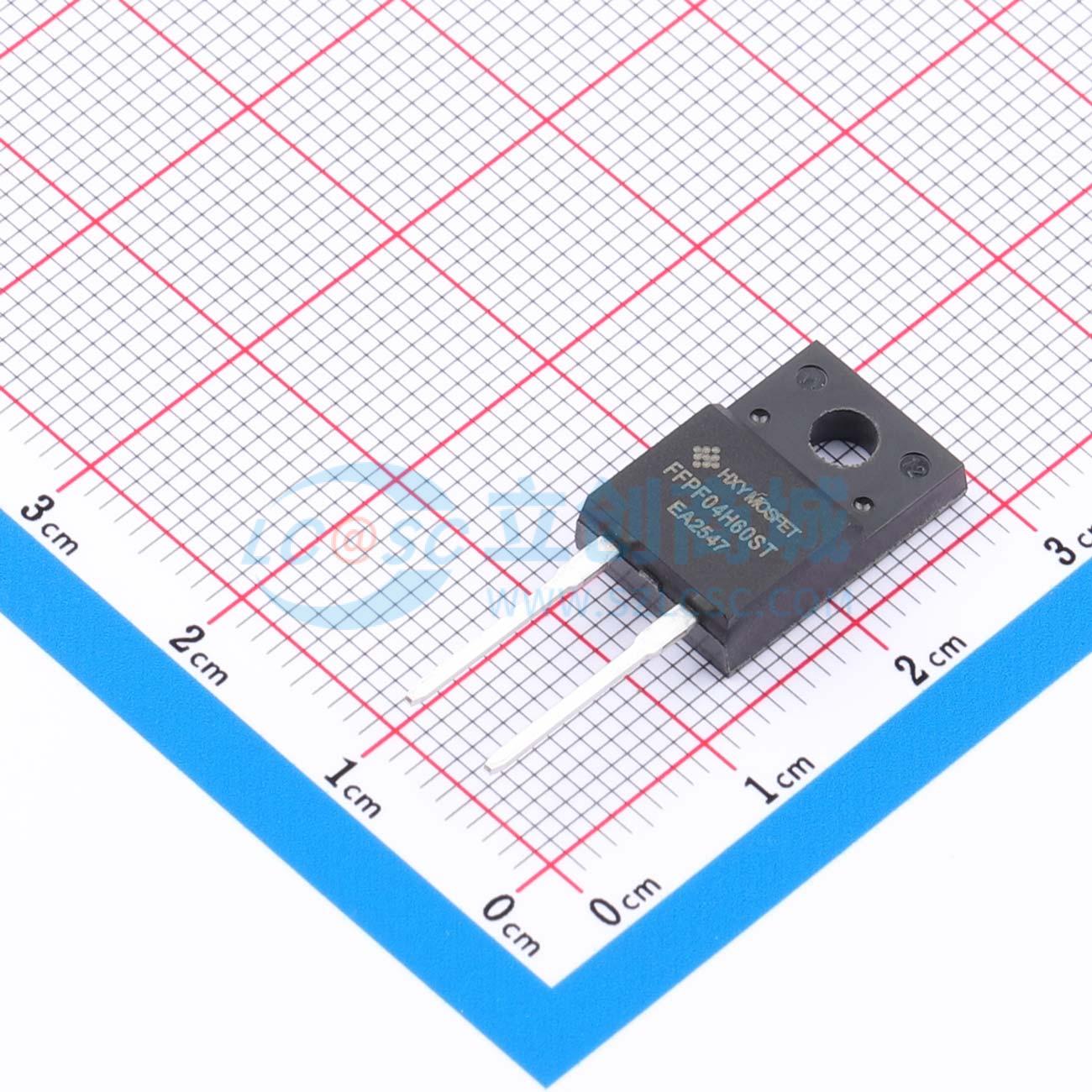 Diode SiC FFPF04H60STU-HXY HXY MOSFET TO-220F-2L 1.3V@4A - Techcore Việt Nam
