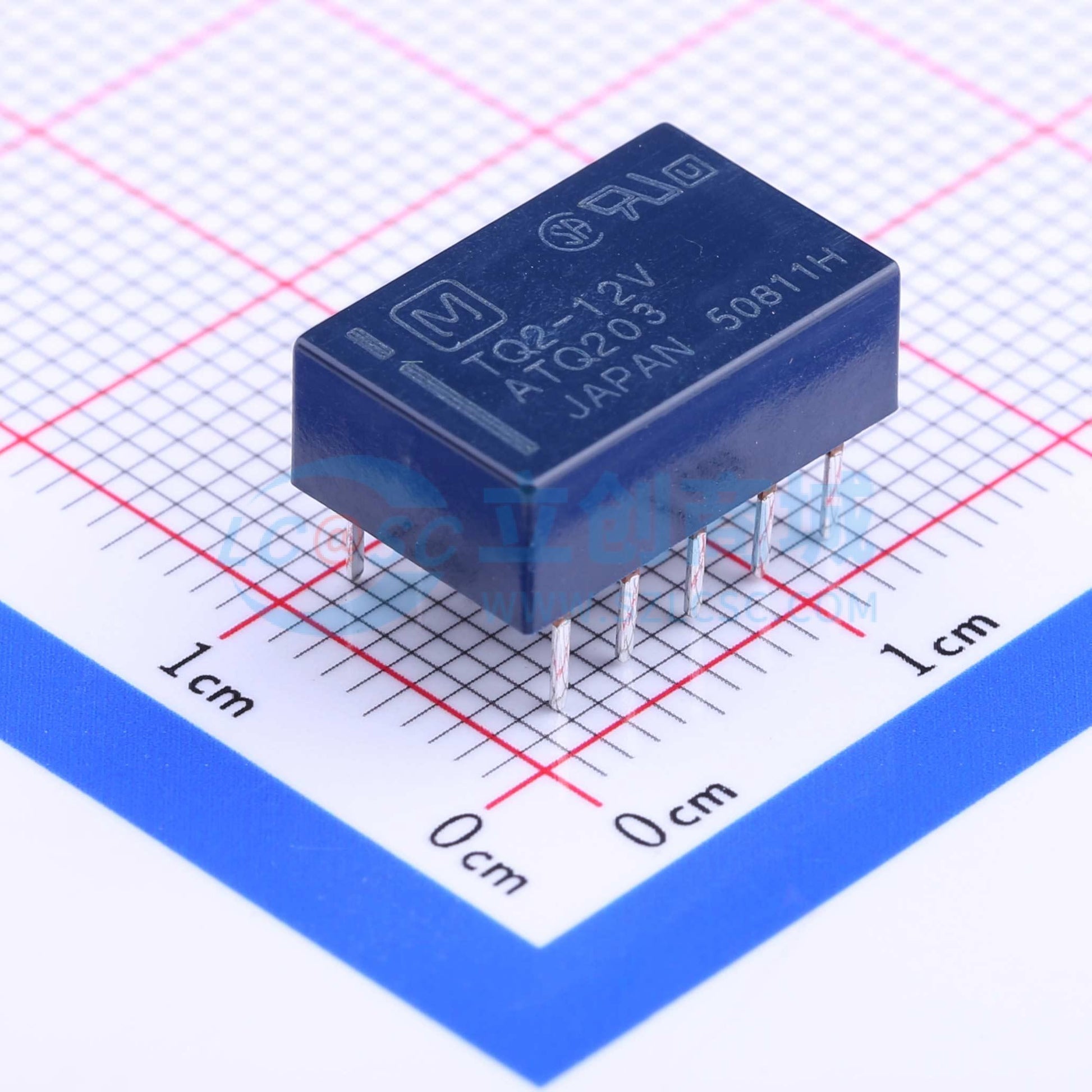 Relay Tín Hiệu TQ2-12V PANASONIC DIP,14x9mm 12V Cho Mạch Điều Khiển - Techcore Việt Nam