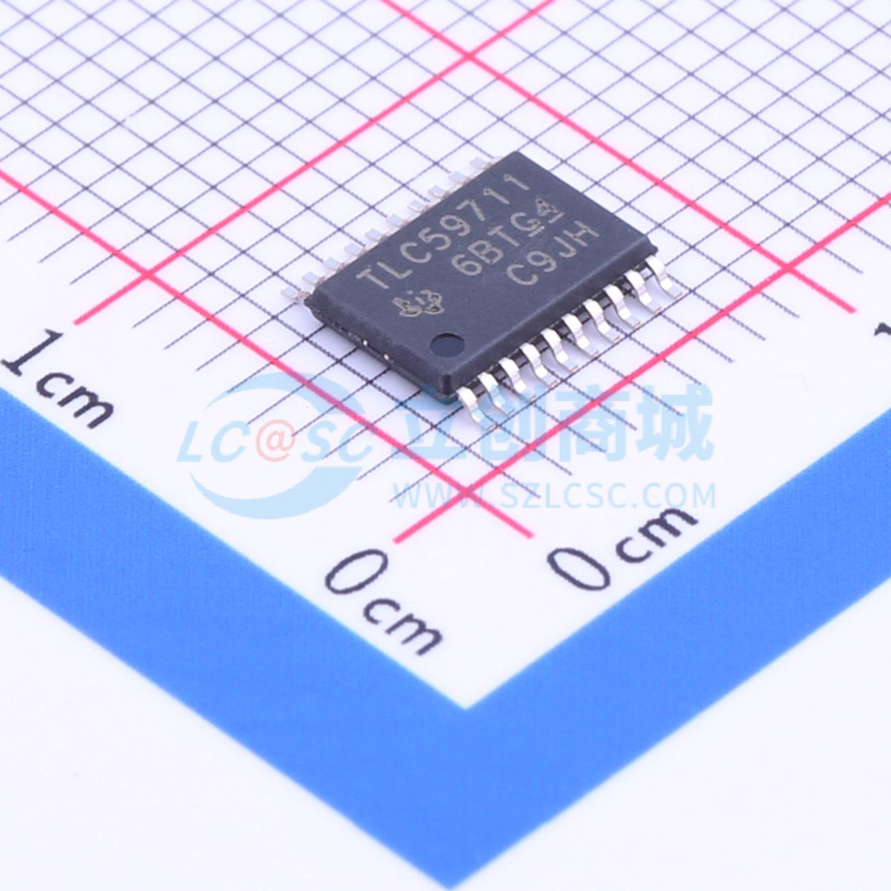 IC điều khiển LED TLC59711PWPR TI HTSSOP-20-EP 1V - Techcore Việt Nam
