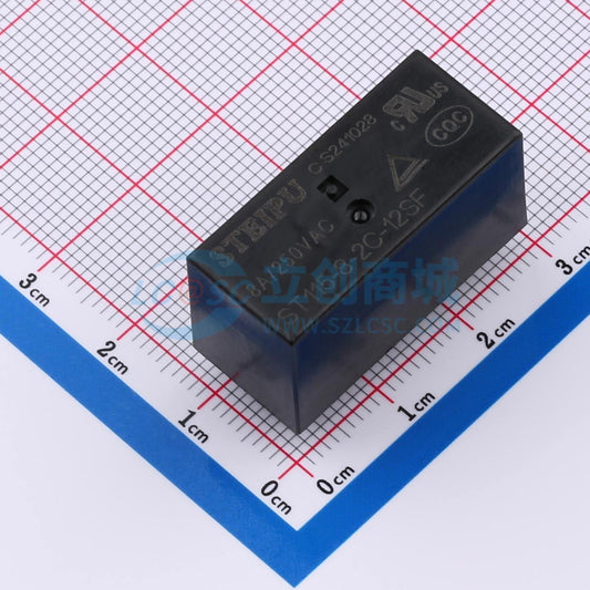 Rơ-le điện tử ST115-8-2C-12SF STEIPU 12V THT,29x12.7mm - Techcore Việt Nam