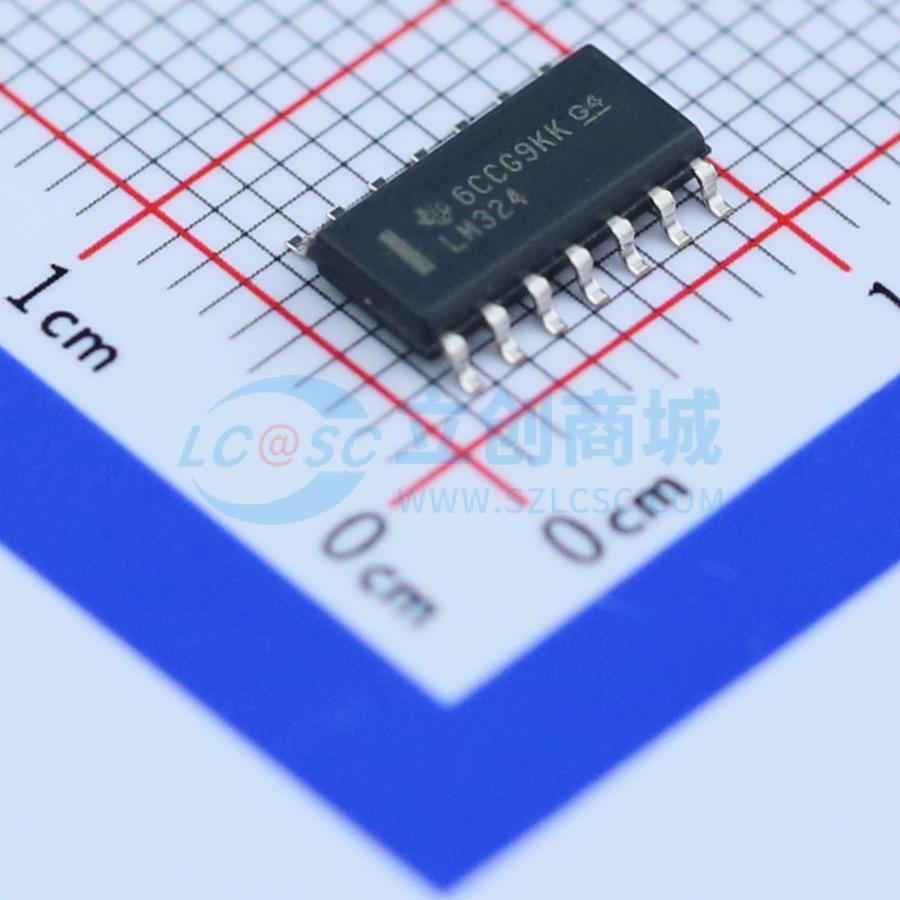 IC Khuếch Đại Thuật Toán LM324DR Texas Instruments SOIC-14 4 kênh 30 V 1.2 MHz - Techcore Việt Nam