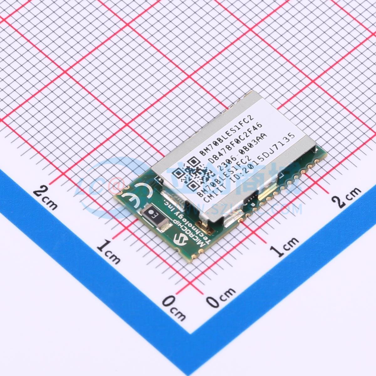 Module Bluetooth BM70BLES1FC2-0B03AA MICROCHIP SMD - Techcore Việt Nam