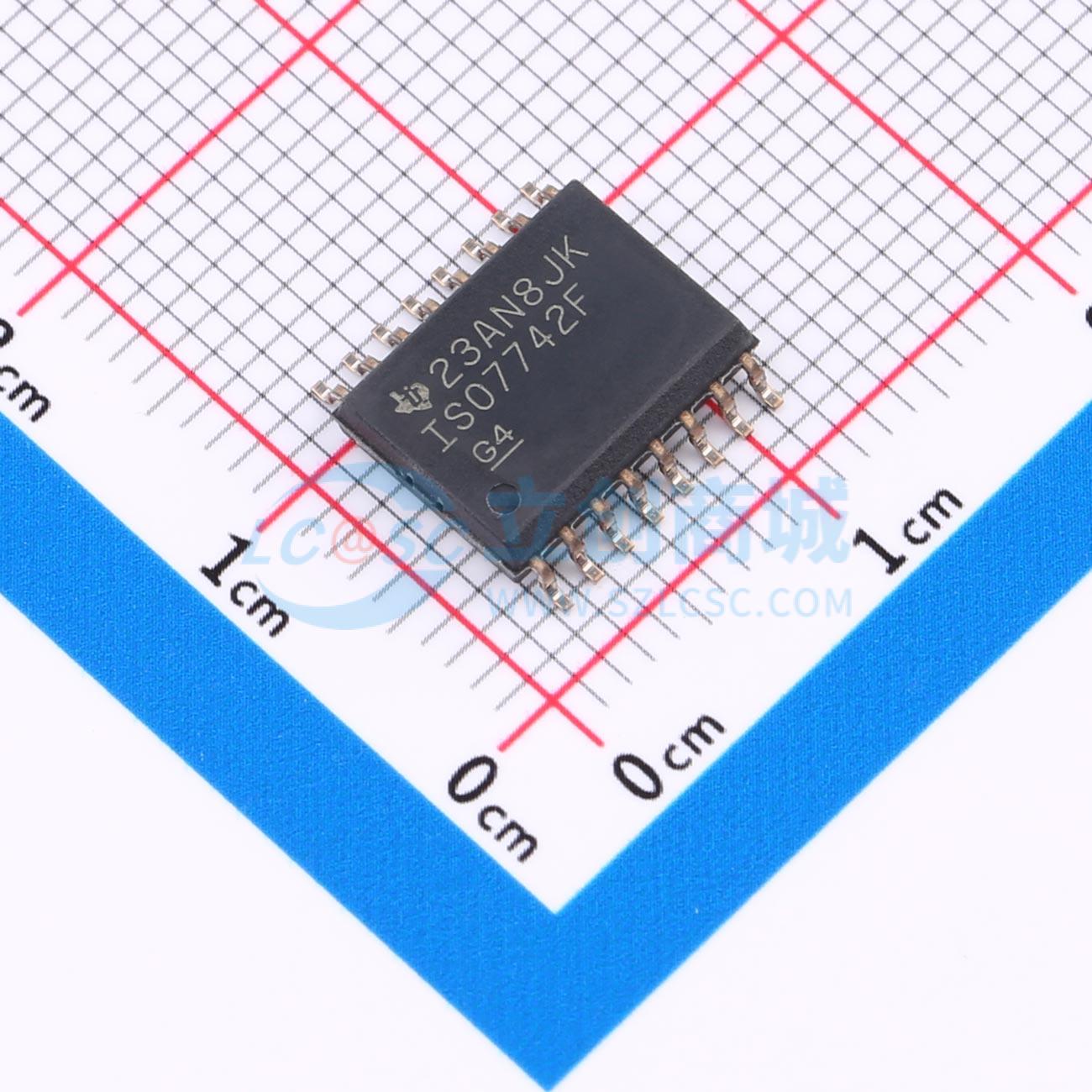 IC Cách Ly Số ISO7742FDW TI SOIC-16-300mil 100Mbps 2 Kênh - Techcore Việt Nam