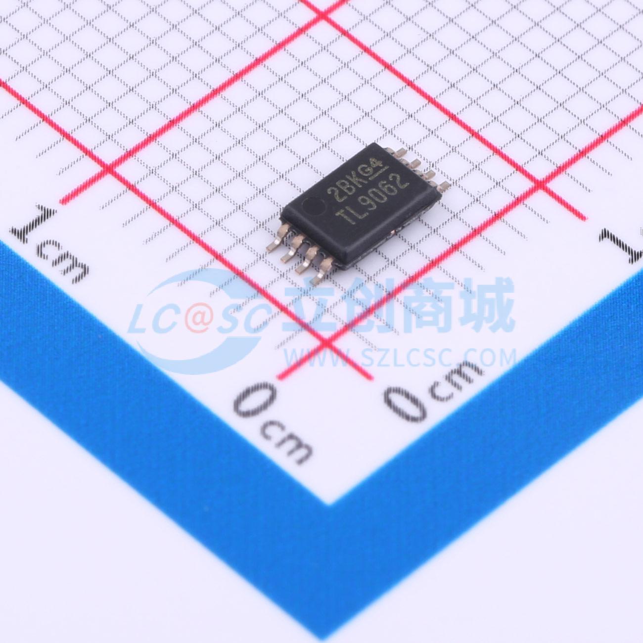 IC Khuếch Đại Thuật Toán TLV9062IPWR Texas Instruments TSSOP-8 2 kênh Rail-to-Rail 5.5 V 10 MHz - Techcore Việt Nam