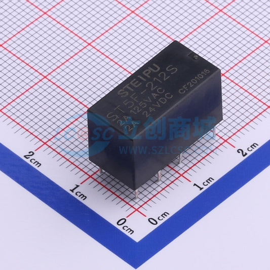 Rơ-le điện tử ST5F-212S STEIPU 12V DIP,20.3x9.9mm - Techcore Việt Nam