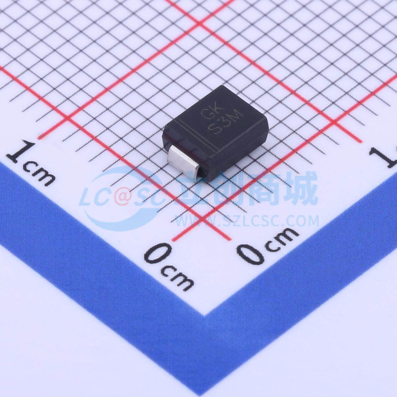Diode thông dụng S3M-SMB GOODWORK 1.1V@3A - Techcore Việt Nam